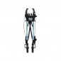 Rollator 4 roues Ultralight bleu ciel Rollator 4 roues Ultralight bleu ciel