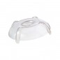 Cloche pour assiette transparente Cloche pour assiette transparente