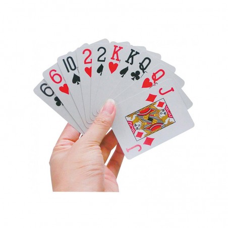 Cartes a jouer gros caracteres
