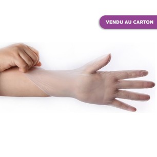 Gants examen Vinyle non-poudrés